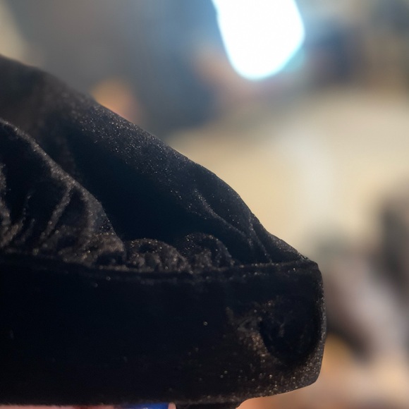 Zara Embroidered Velvet Top - Picture 8 of 8